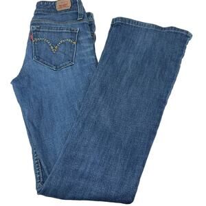 Levi's Boho Boot Cut Jeans with Floral embroidered pockets Junior Jeans size: 3